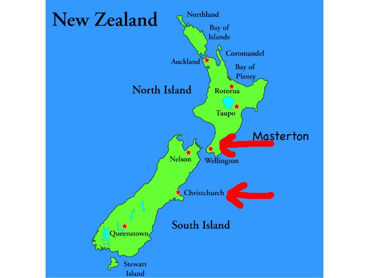 Masterton New Zealand Map Torino Blog: Map Of New Zealand