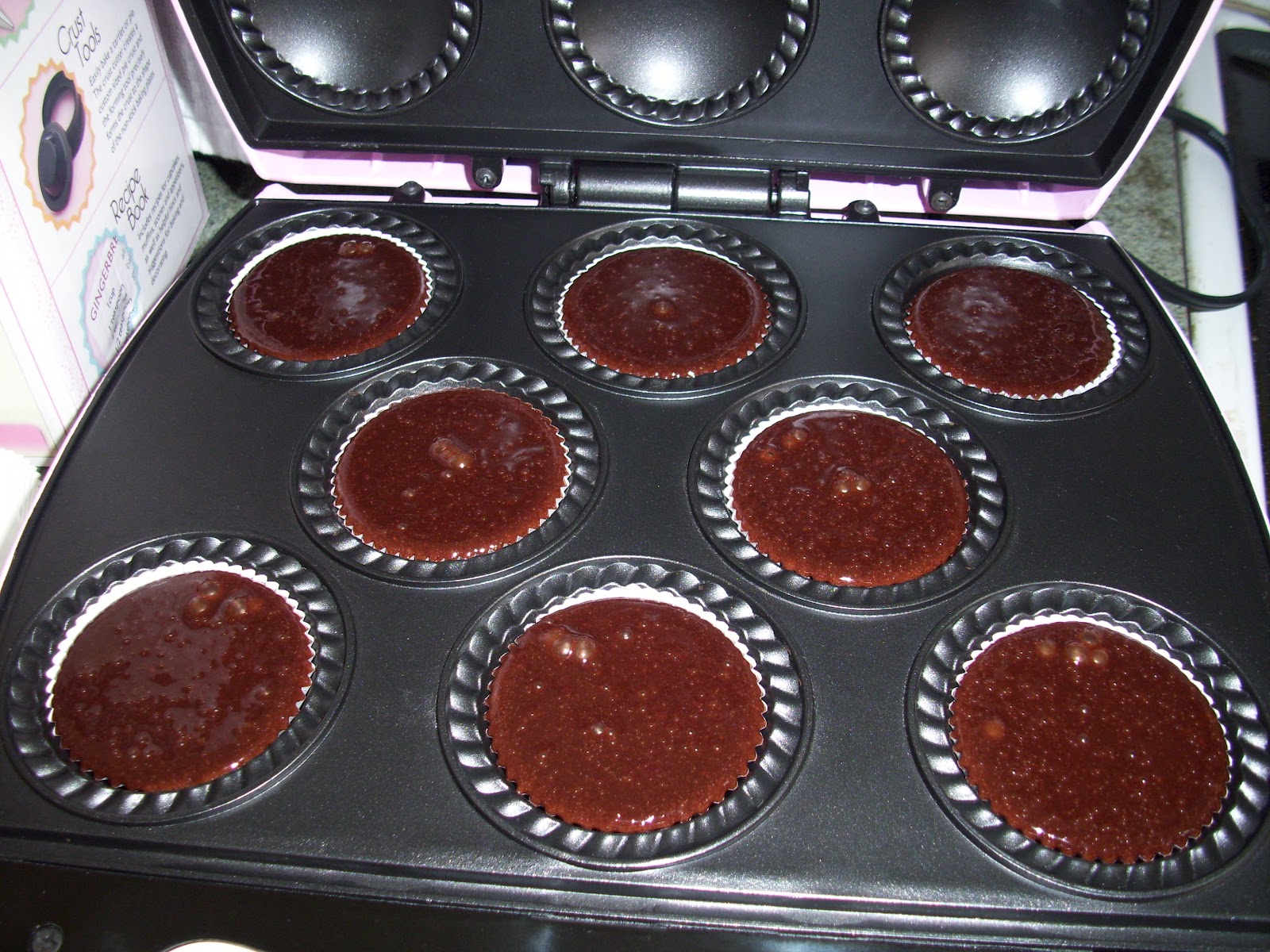 Julia Talk Baking Day Brownies (Oven Vs. "Babycakes Cupcake Maker