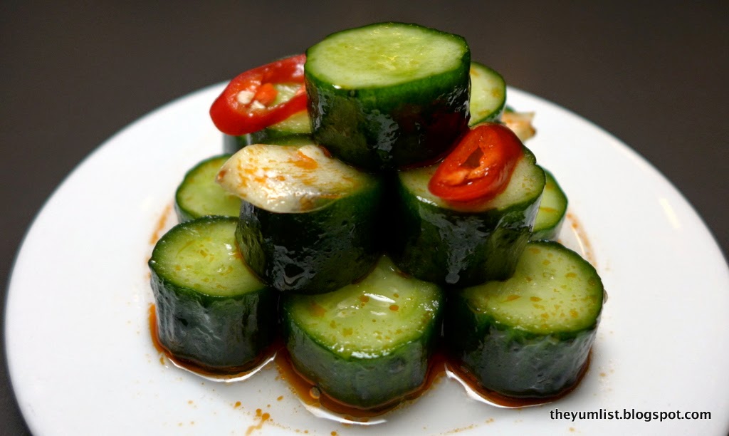 Spicy Pickled Cucumber Din Tai Fung, Taiwanese Dumpings, Pavilion