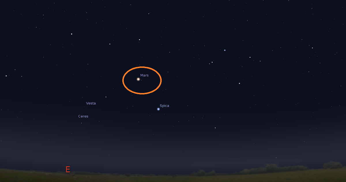 How To Find Mars In The Sky At Night PELAJARAN