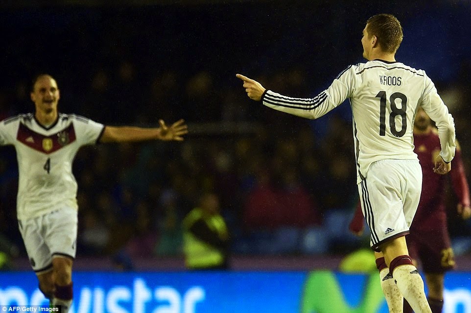 VIDEO Spagna Germania 0-1 Gol Highlights