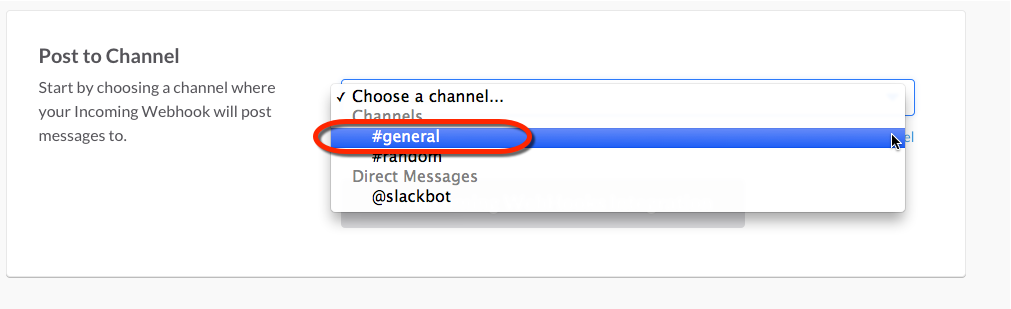 slack post message slack post message