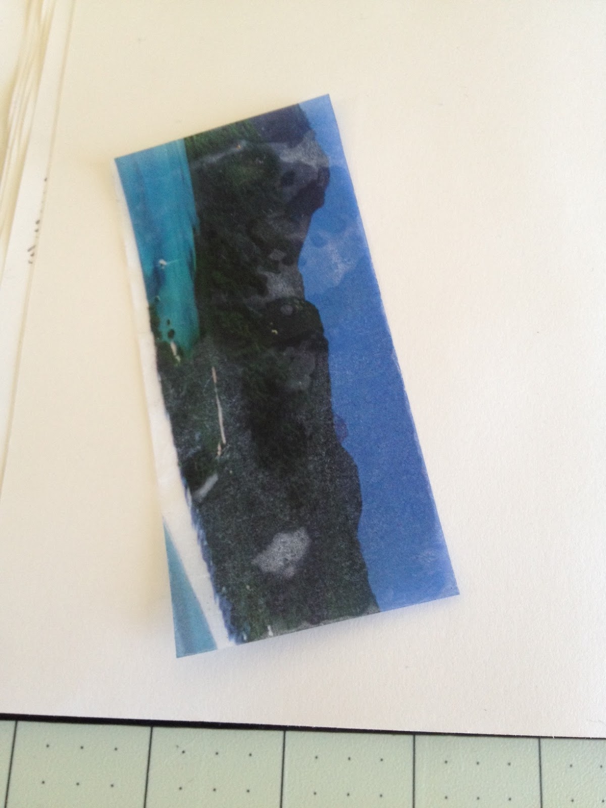 thoughts, rants and art! Tutorial How to Make a Packing Tape Image