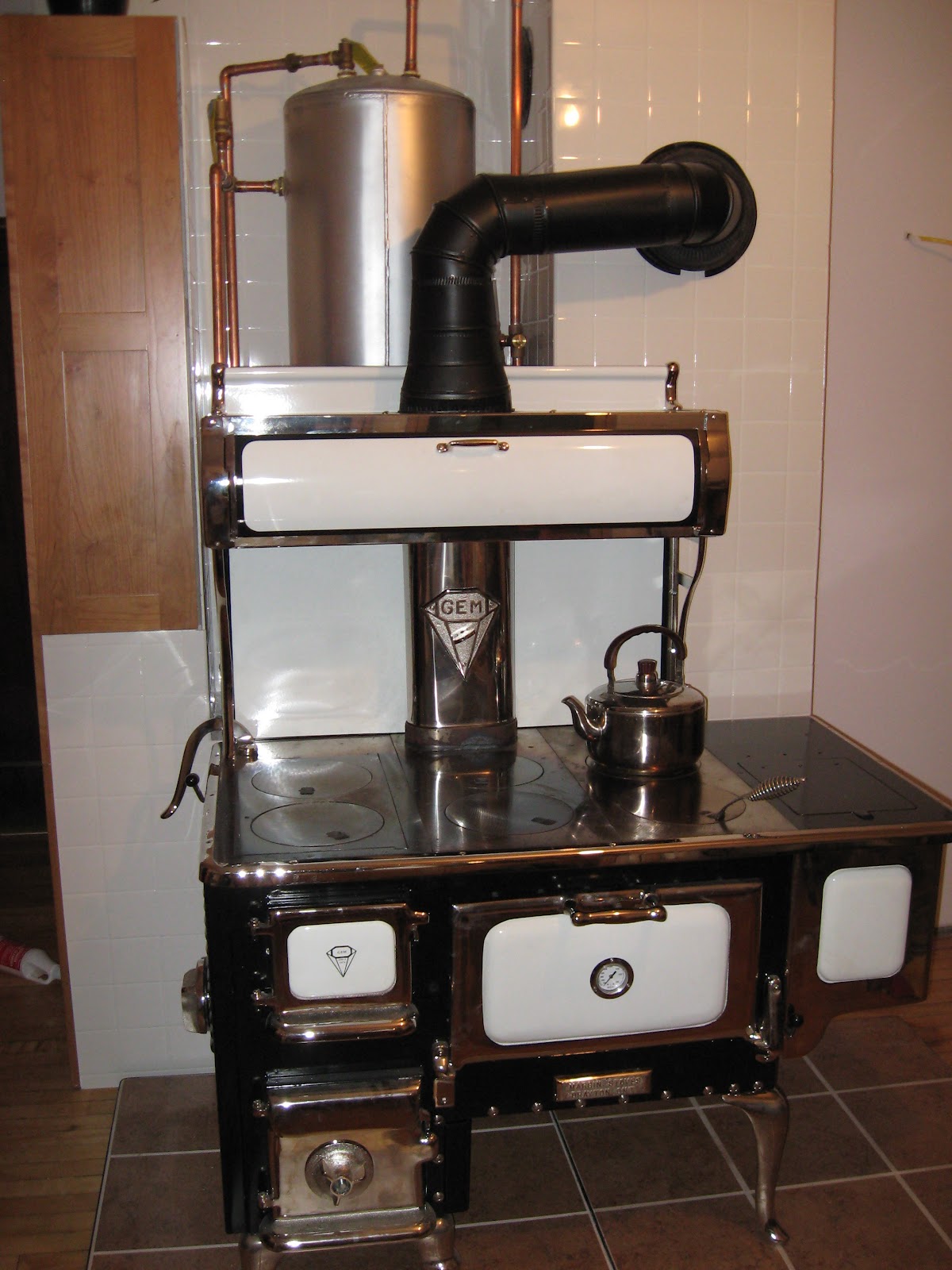 Wood Cookstove Cooking March 2012