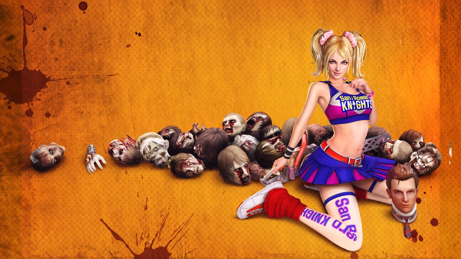 Lollipop Chainsaw Zombie Game Wallpapers Collection - lollipop chainsaw zombie game wallpapers