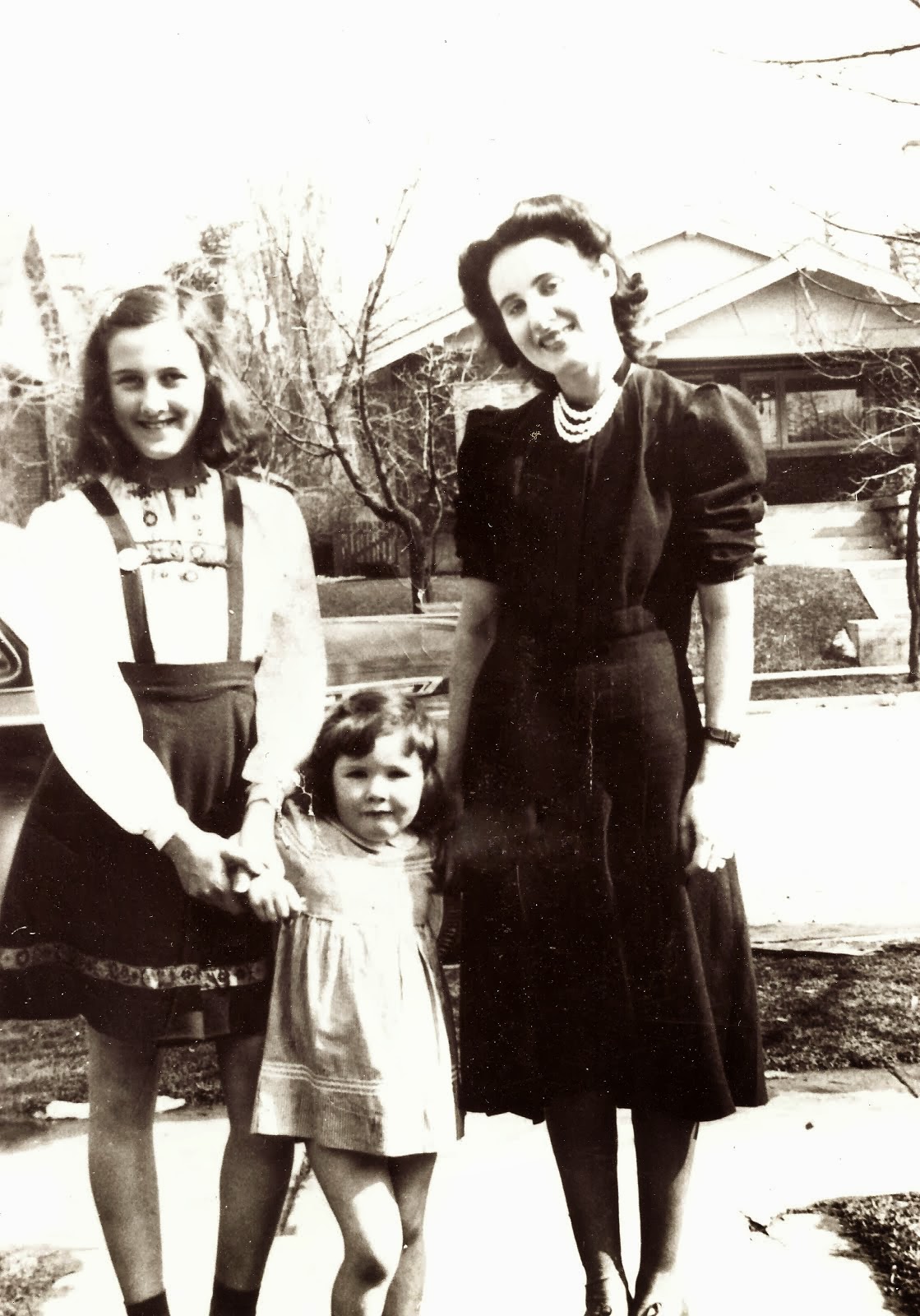 Frances and two of her daughters