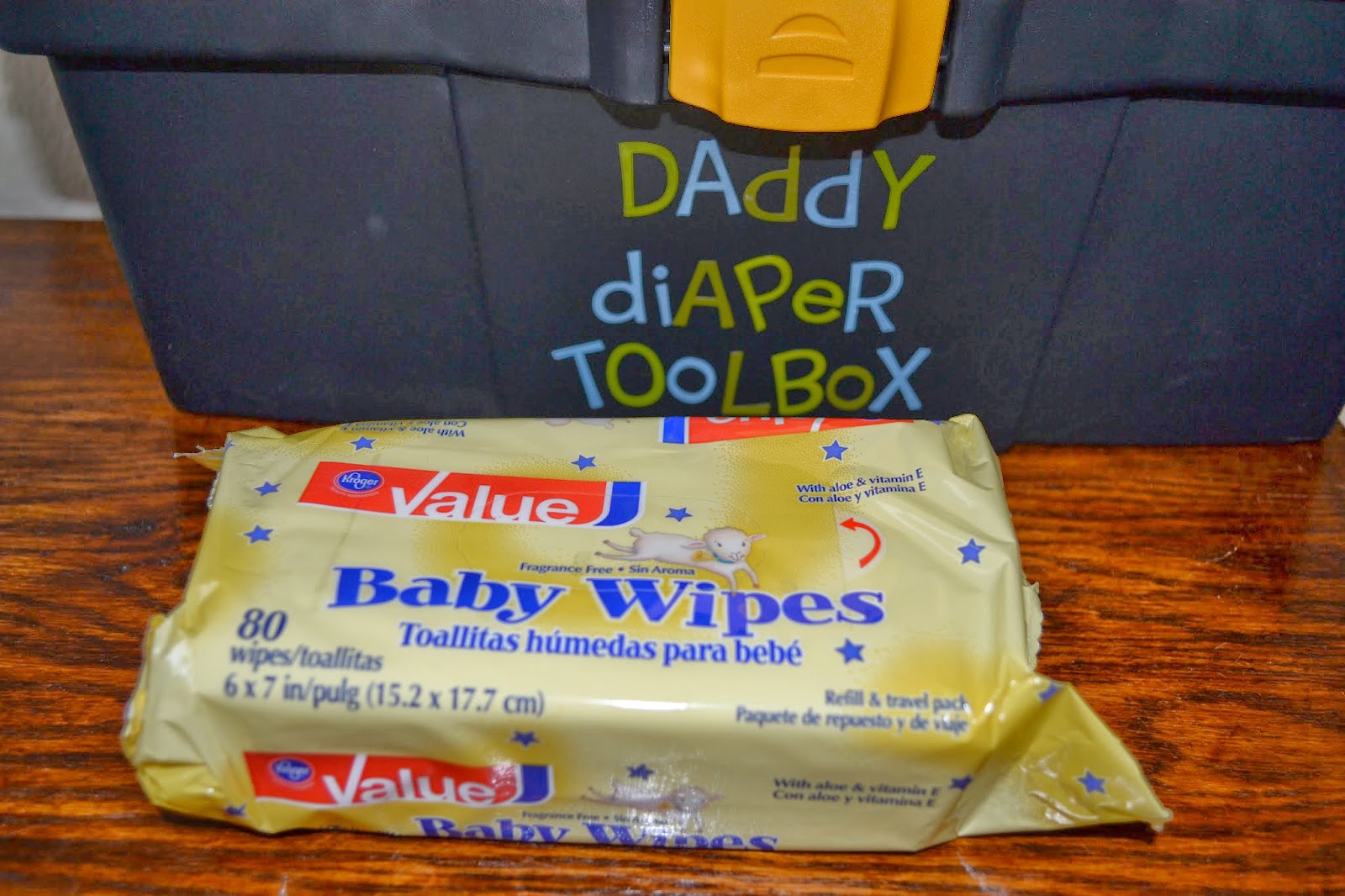 Annie One Can Cook 'Daddy Diaper Toolbox' Baby Shower Gift
