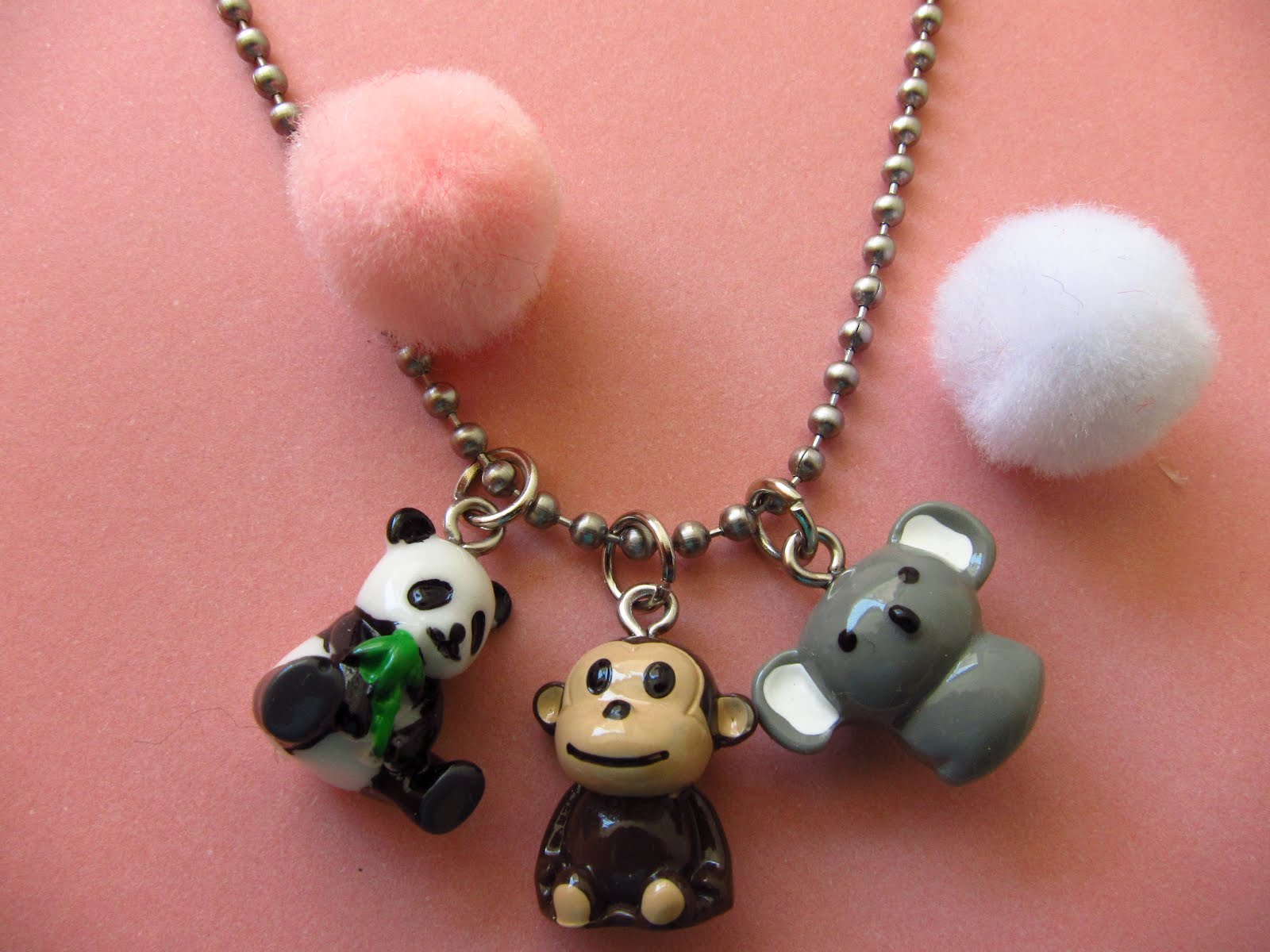 Oksana Plus Hobbies DIY Cute Animal Charms Necklace (Сделай сам