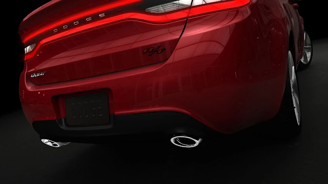 Dodge Dart 2013 back