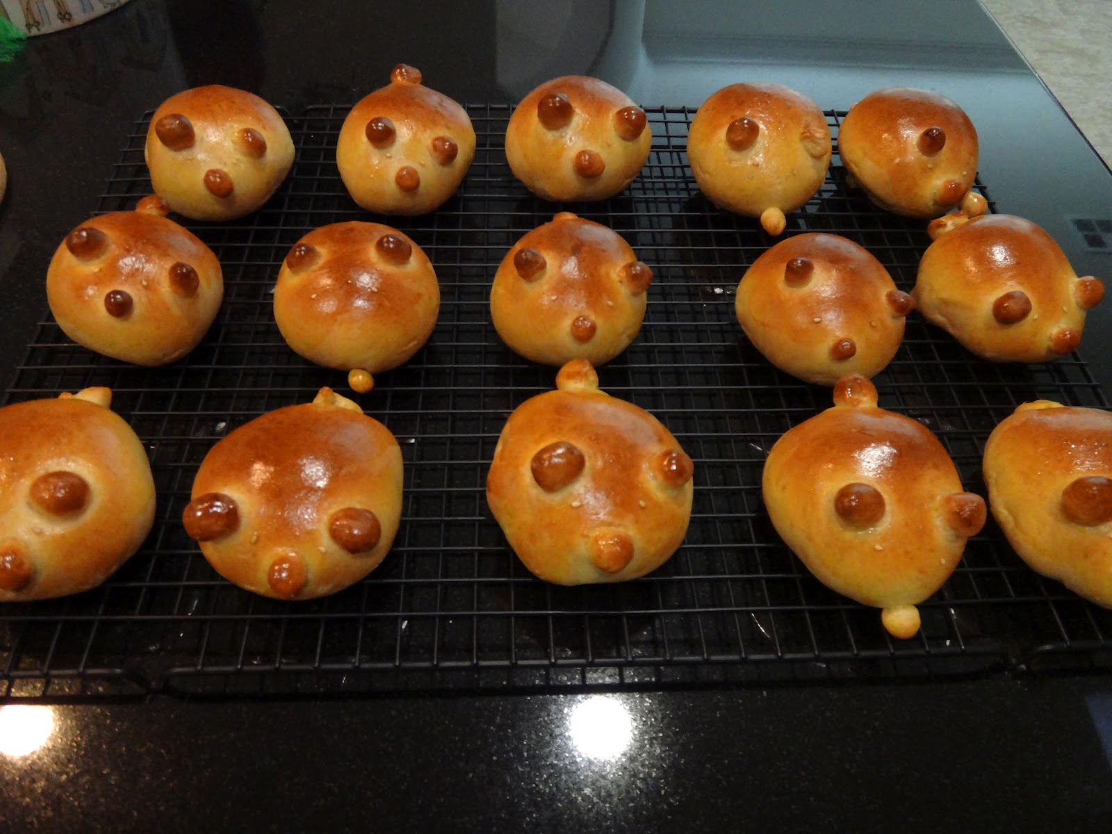 Falling in love with baking Taro buns