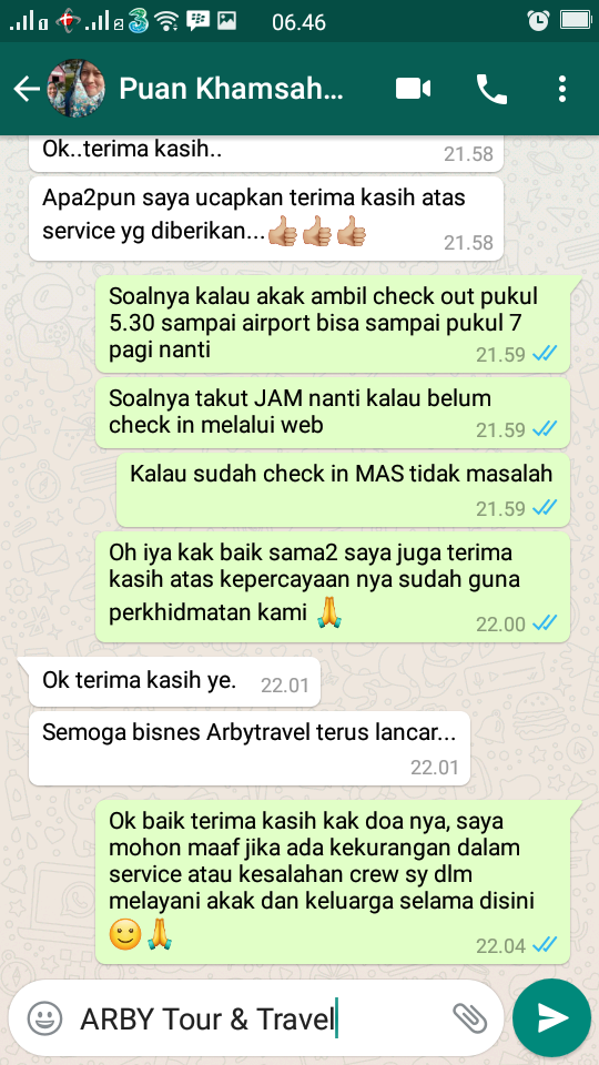 Testimoni Tentang Pakej Pelancongan Surabaya Bromo Malang 5 Hari 4 Malam