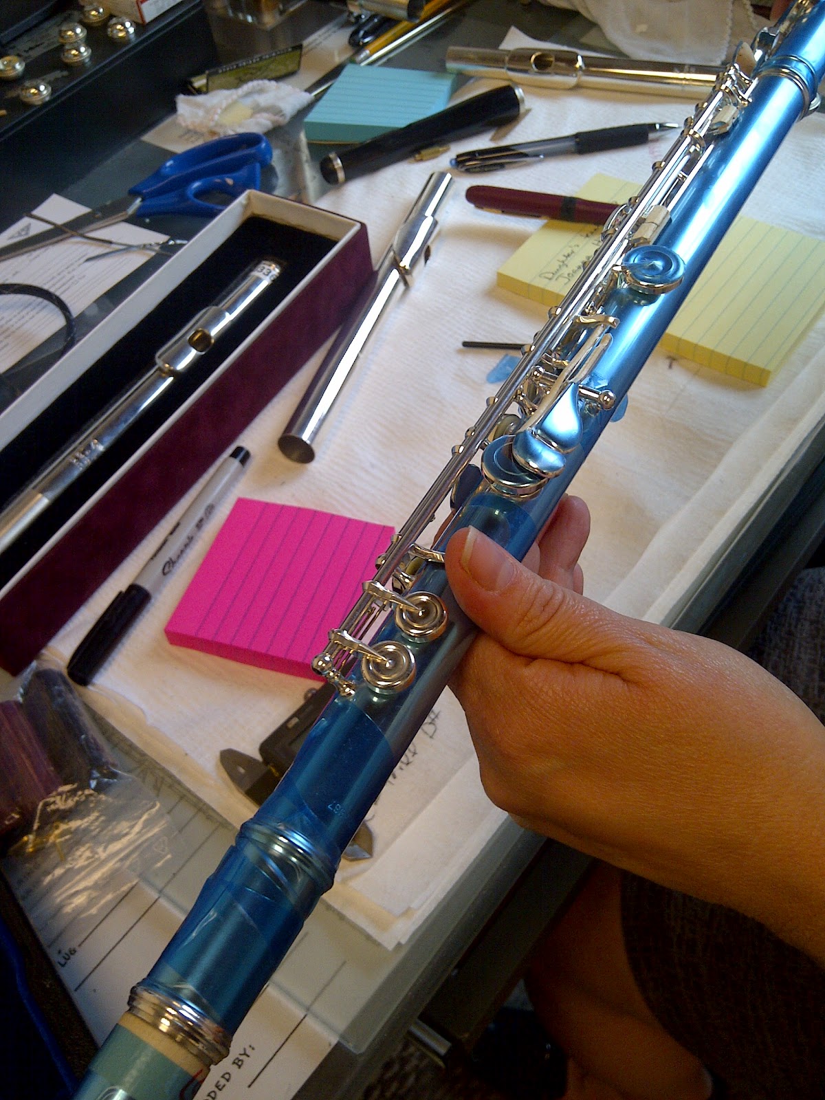 Flute Builder Testing Flutes