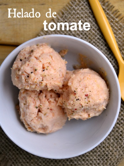 Helado De Tomate Con Aceite De Oliva #aquihaytomatets
