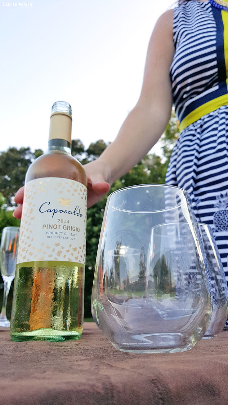 Girls Night In with Caposaldo Wines My "Hurricane" Party Lauren