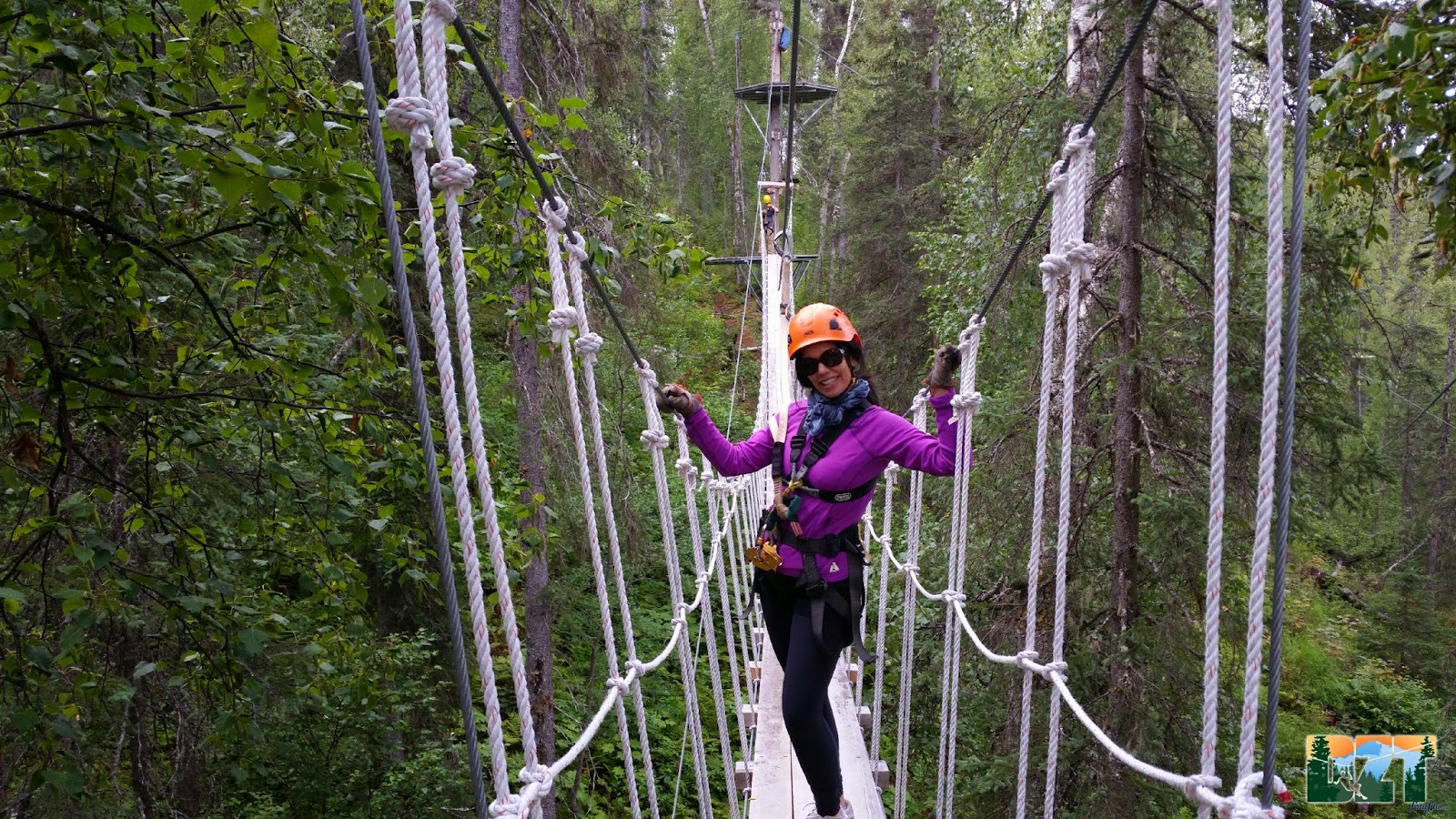 The Baked Alaska Project Ziplining in Talkeetna