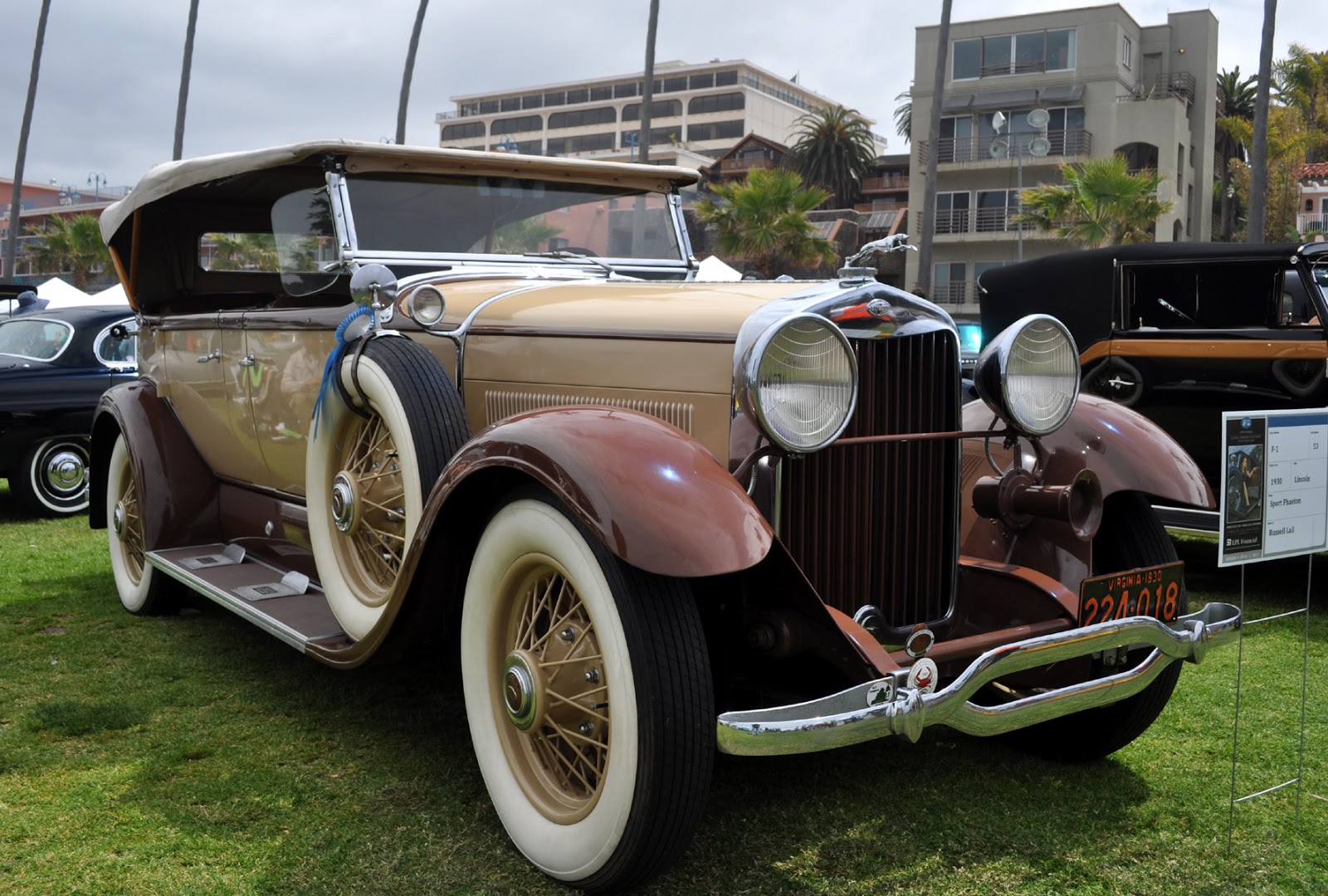 Just A Car Guy 1930 Lincoln Sport Phaeton with the most