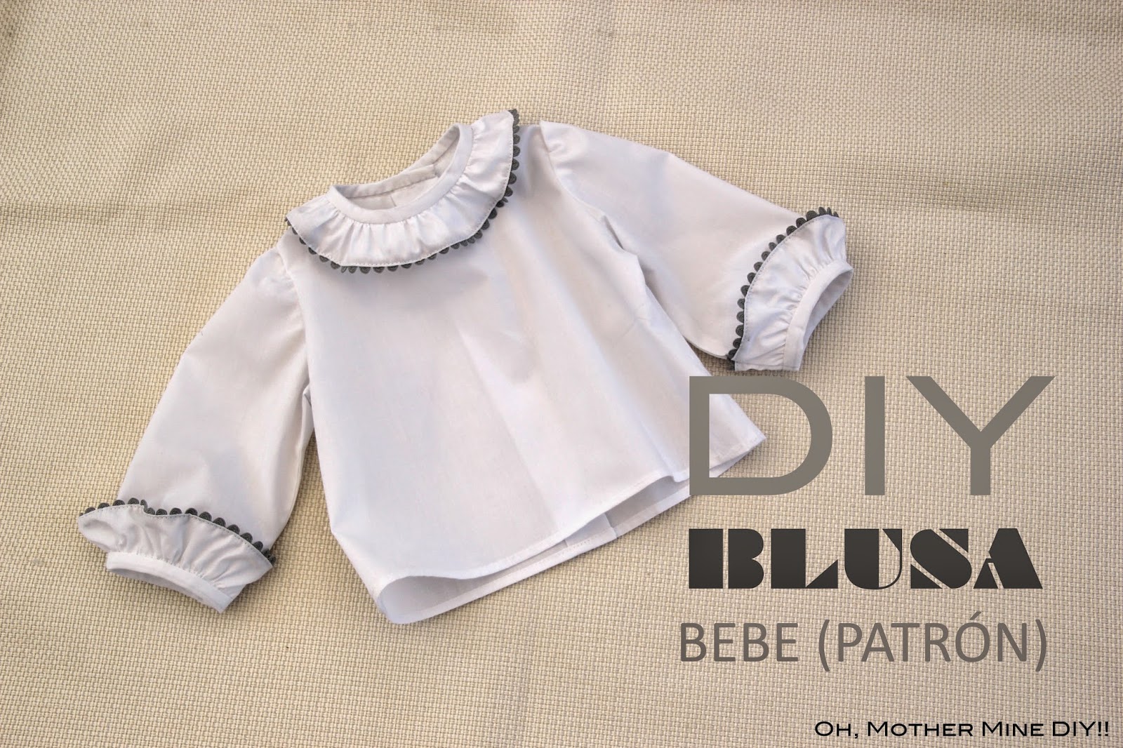 , ropa de bebe y mucho más para coser.: DIY Costura Blusa para , ropa de bebe y mucho más para coser.: DIY Costura Blusa para