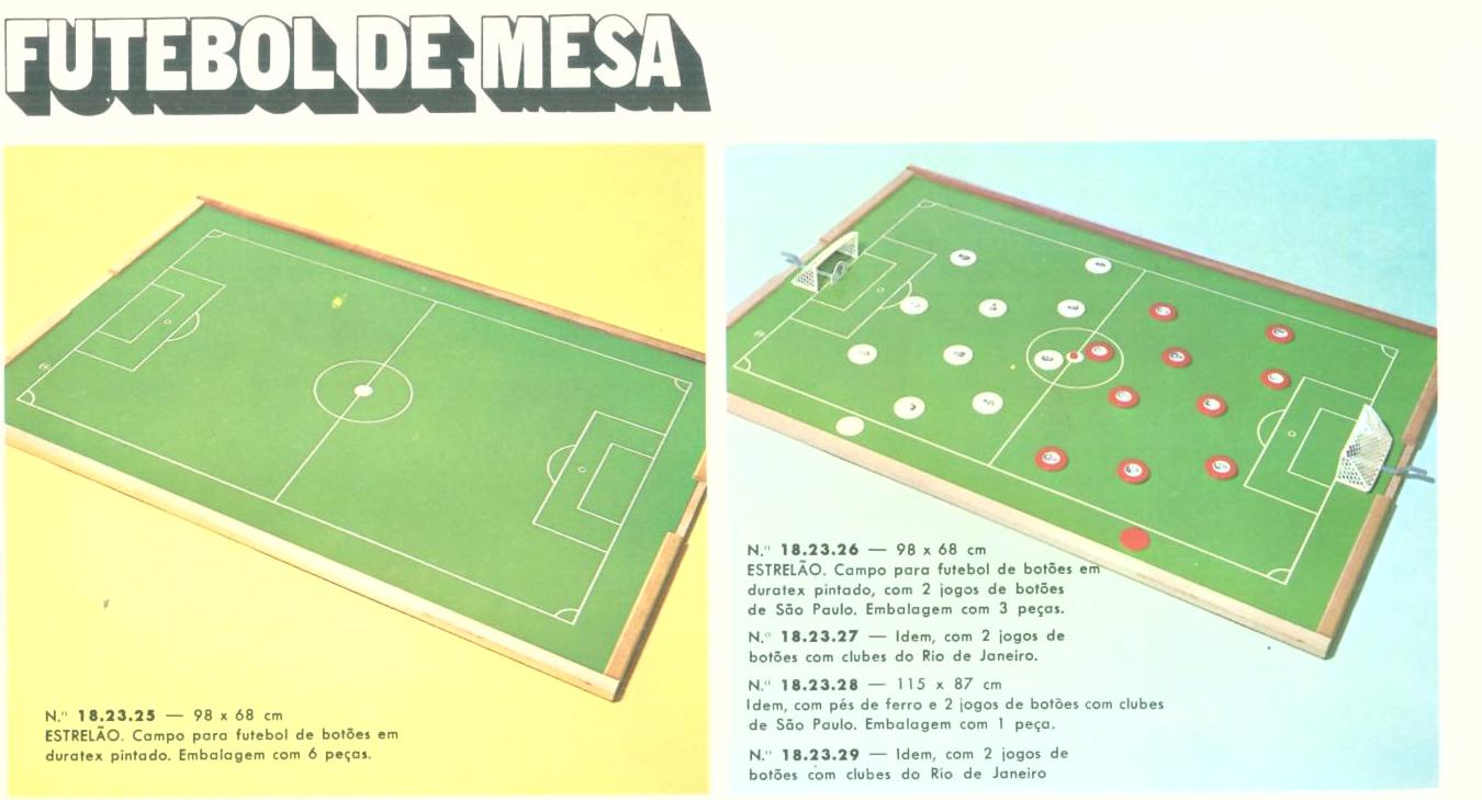 Futebol de Mesa ou Jogo de Botão? Eis a questão – Em Pauta