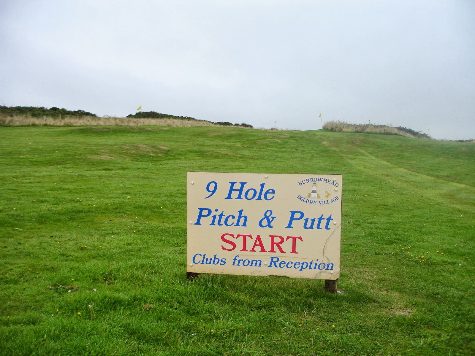 Scottish golf courses all of them Burrow Head Holiday Village Pitch