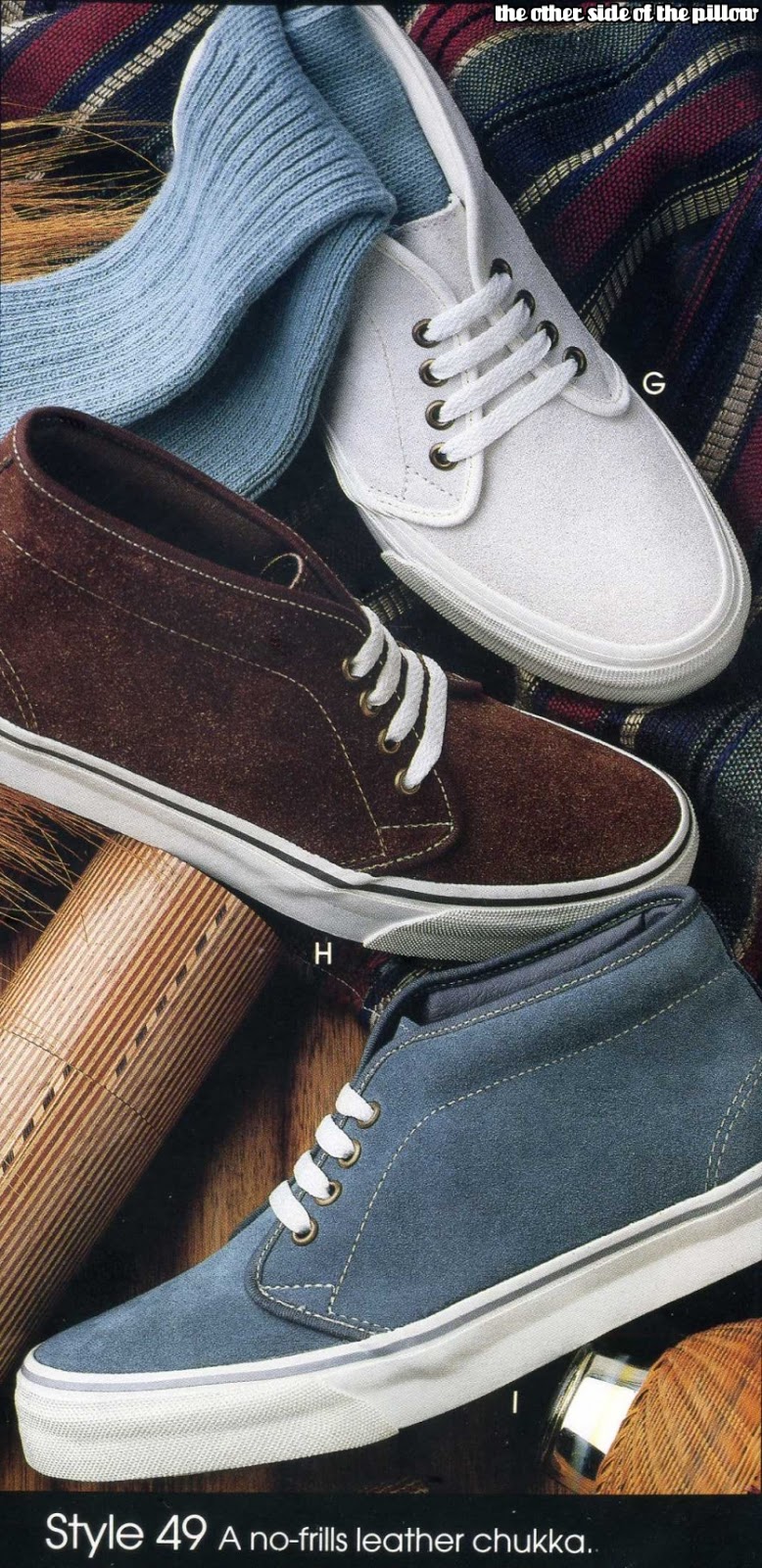 theothersideofthepillow vintage VANS girls womens ladies suede CHUKKA