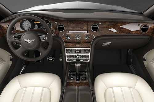 2010 Bentley Mulsanne Interior. The interior of each Mulsanne