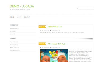 Demo Johny Jazzytube Blogger Template