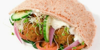 Pita Pocket with Falafel Recipe | Arabic Food Recipes