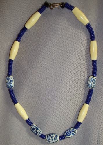 Blue Delft Beads