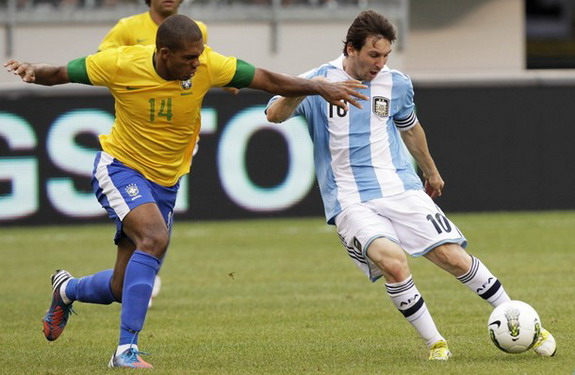 messi goal brazil