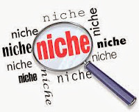 Contoh gambar mencari niche blog