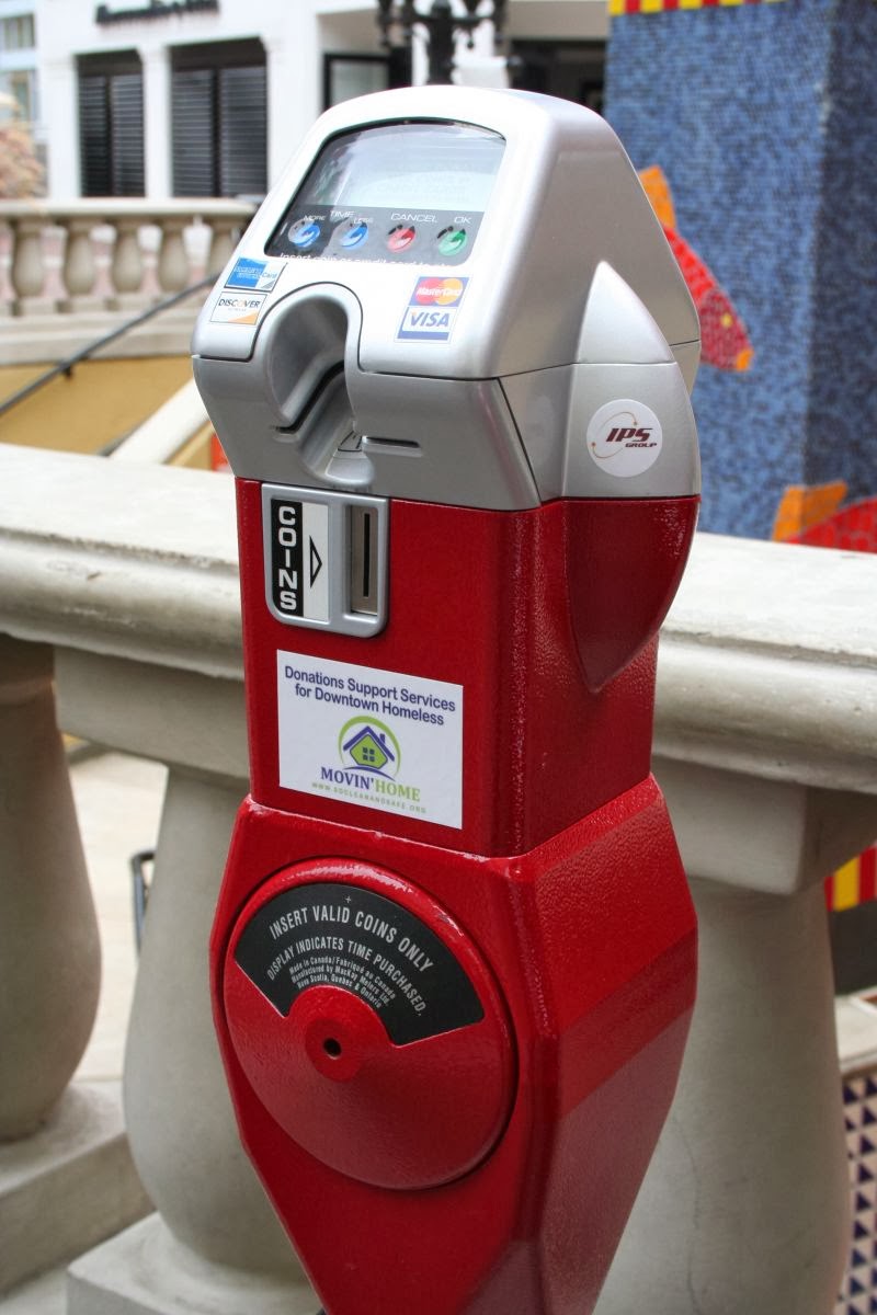 MidCity Christian New donation meters downtown San Diego