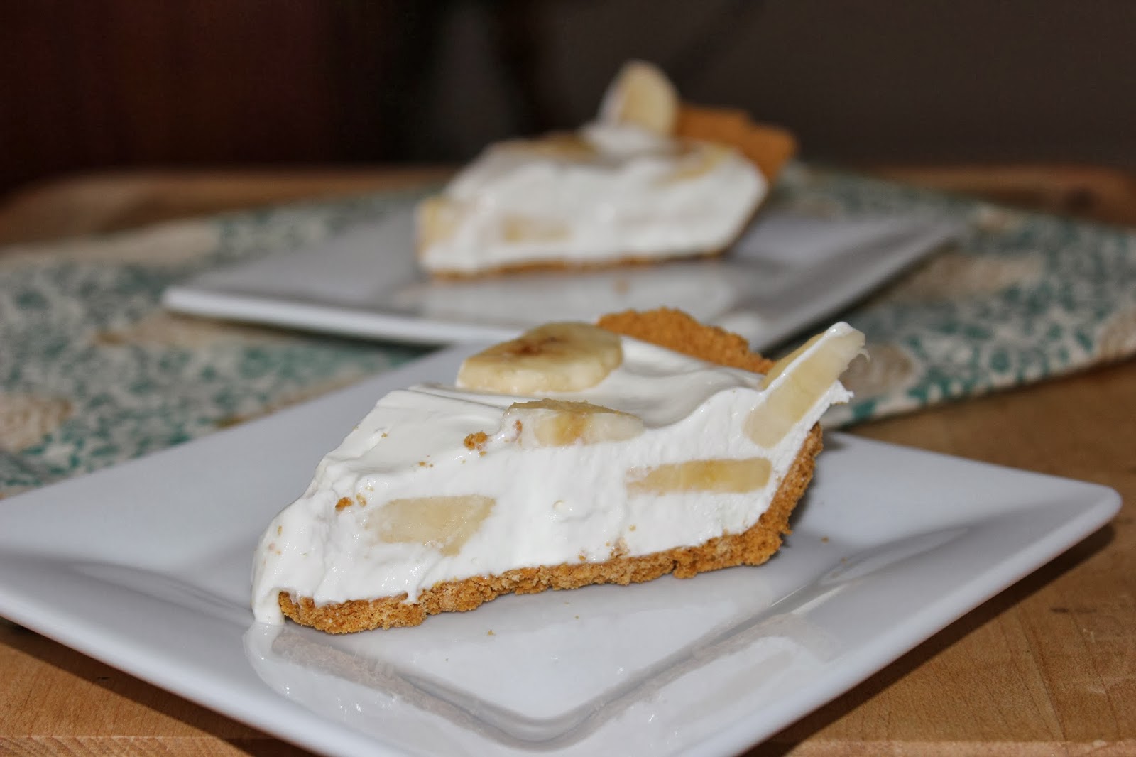 360FamilyNutrition Greek Yogurt Banana Cream Pie