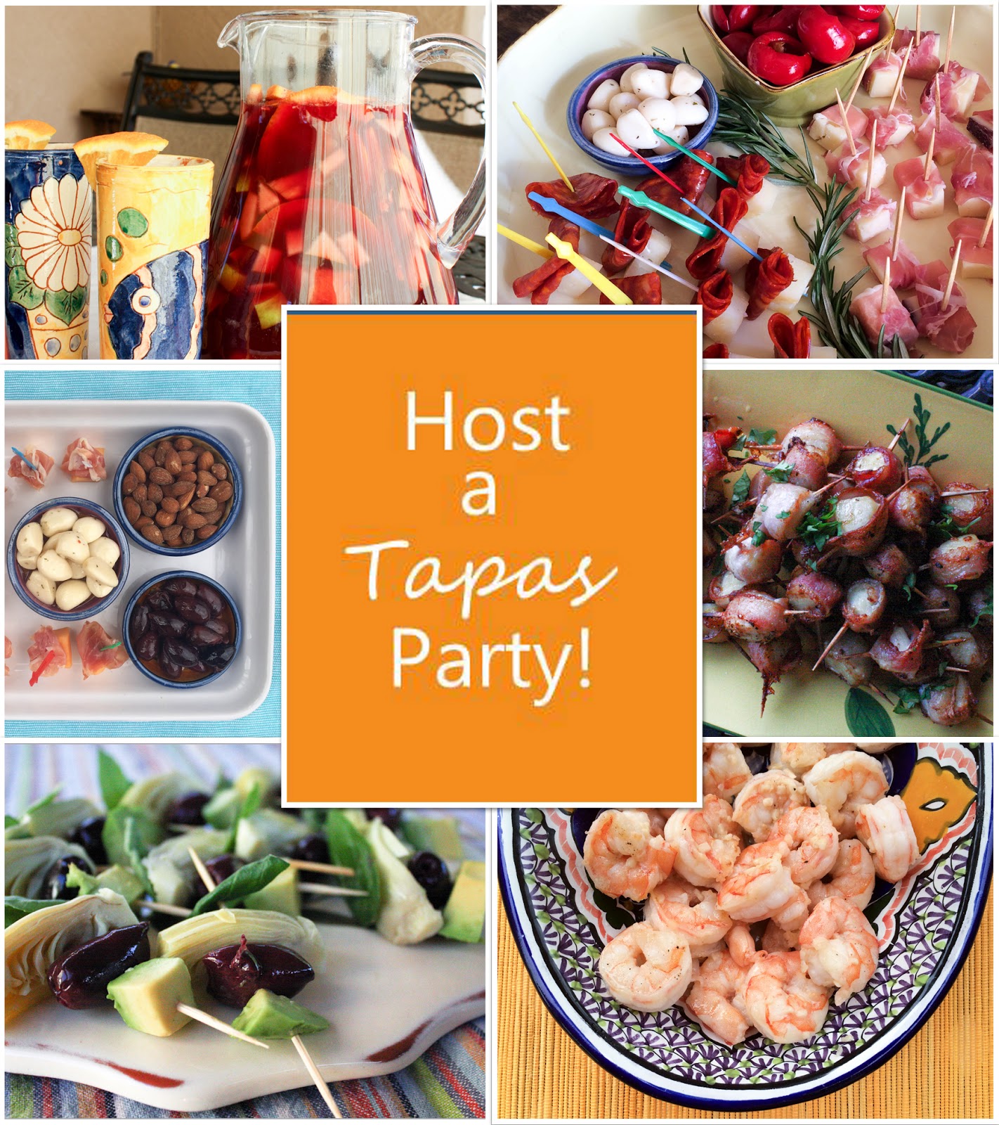 The Bubbly Hostess: Host a Tapas Party - Guest Blog Post for Popsiculture