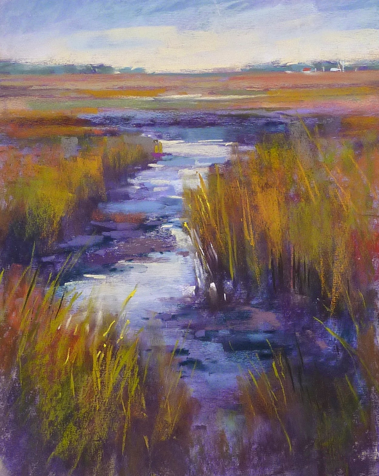 Painting My World Simplifying a Marsh...Painting Tip