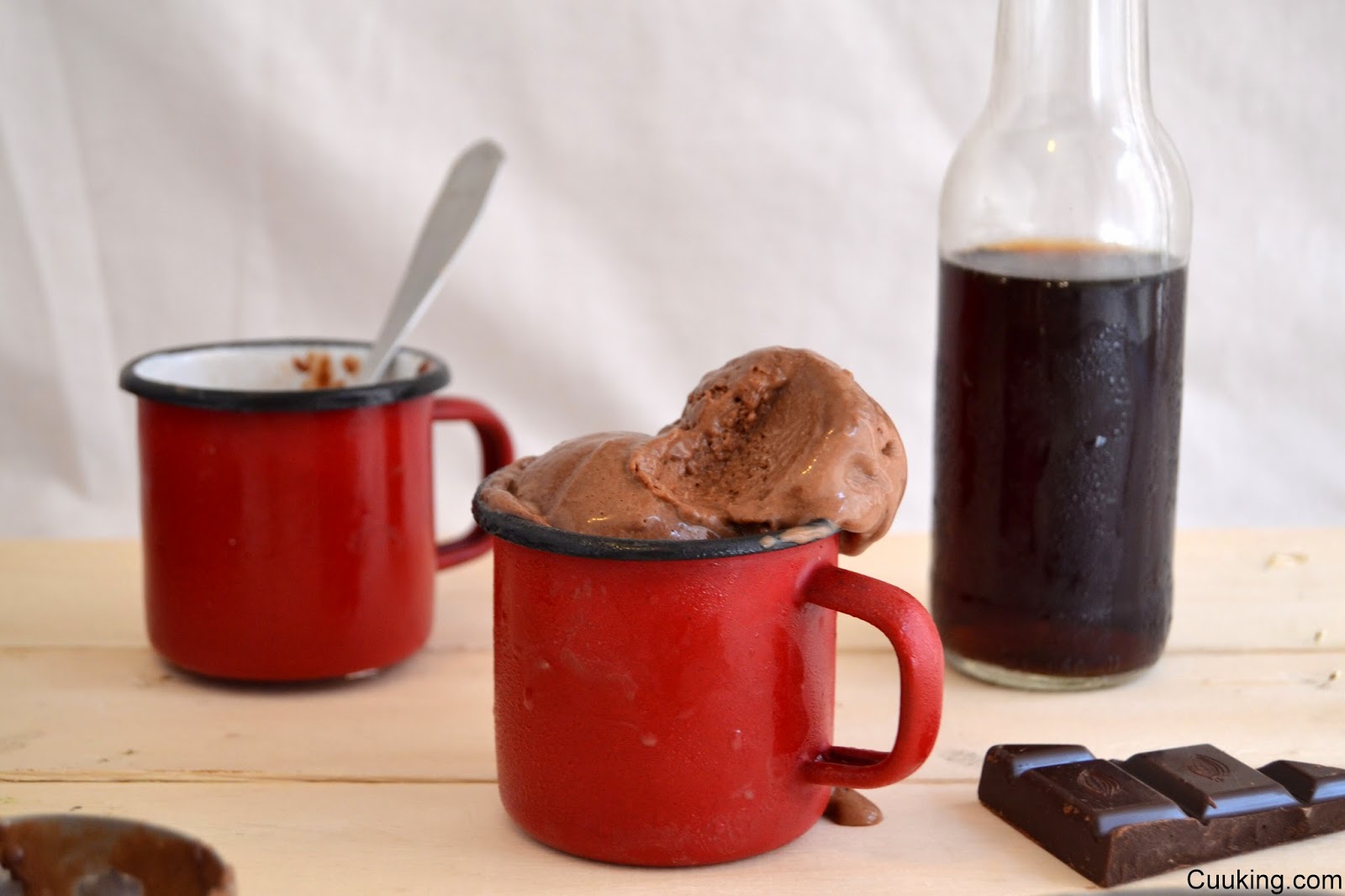 Helado De Chocolate Y Cerveza Negra (solo Para Adultos!!)
