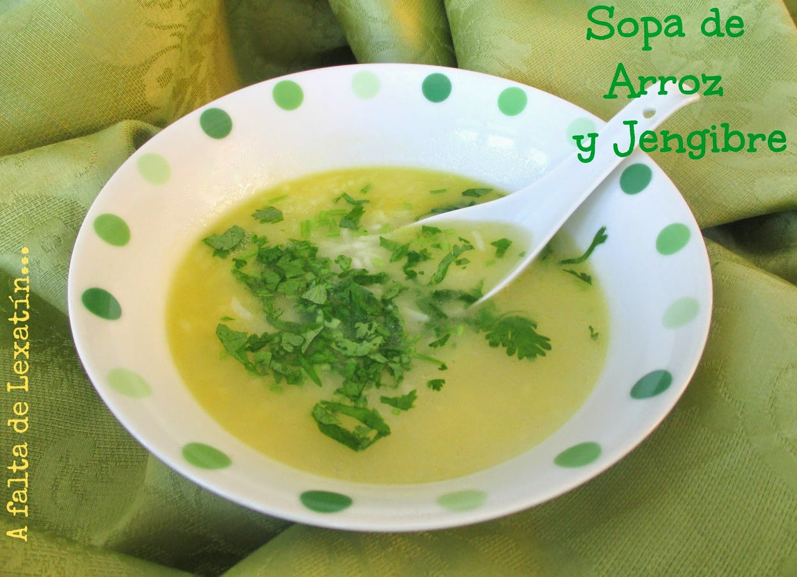 Sopa De Arroz Y Jengibre Con Y Sin Thermomix