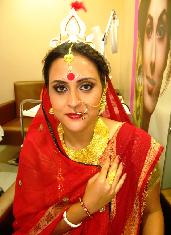 Bengali Bridal Hairstyle