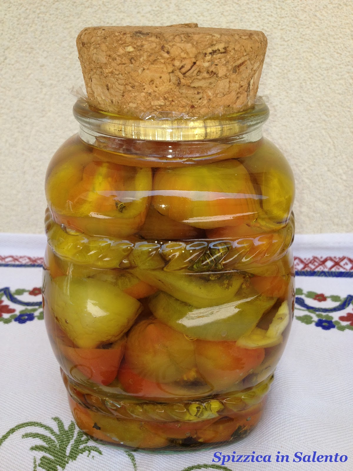 Spizzica In Salento Perini Verdi Sott Olio