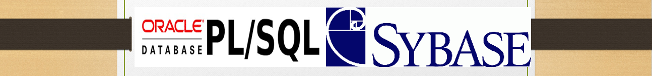 ORACLE SQL, PL/SQL