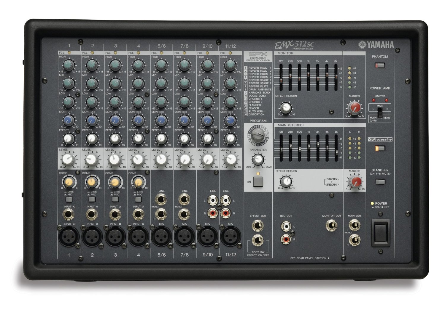 Yamaha EMX512SC Review