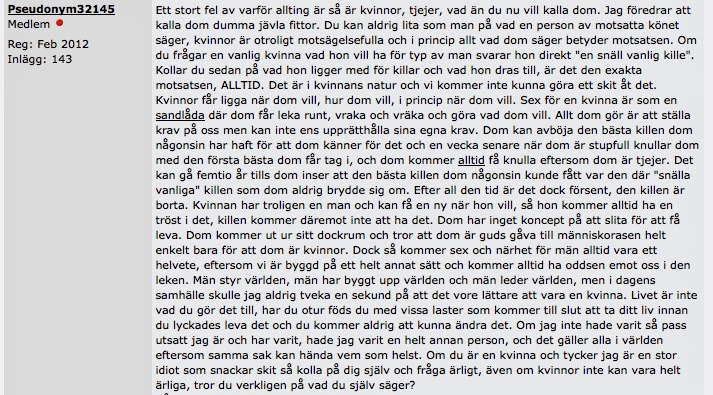 dejtingsajter flashback inlägg