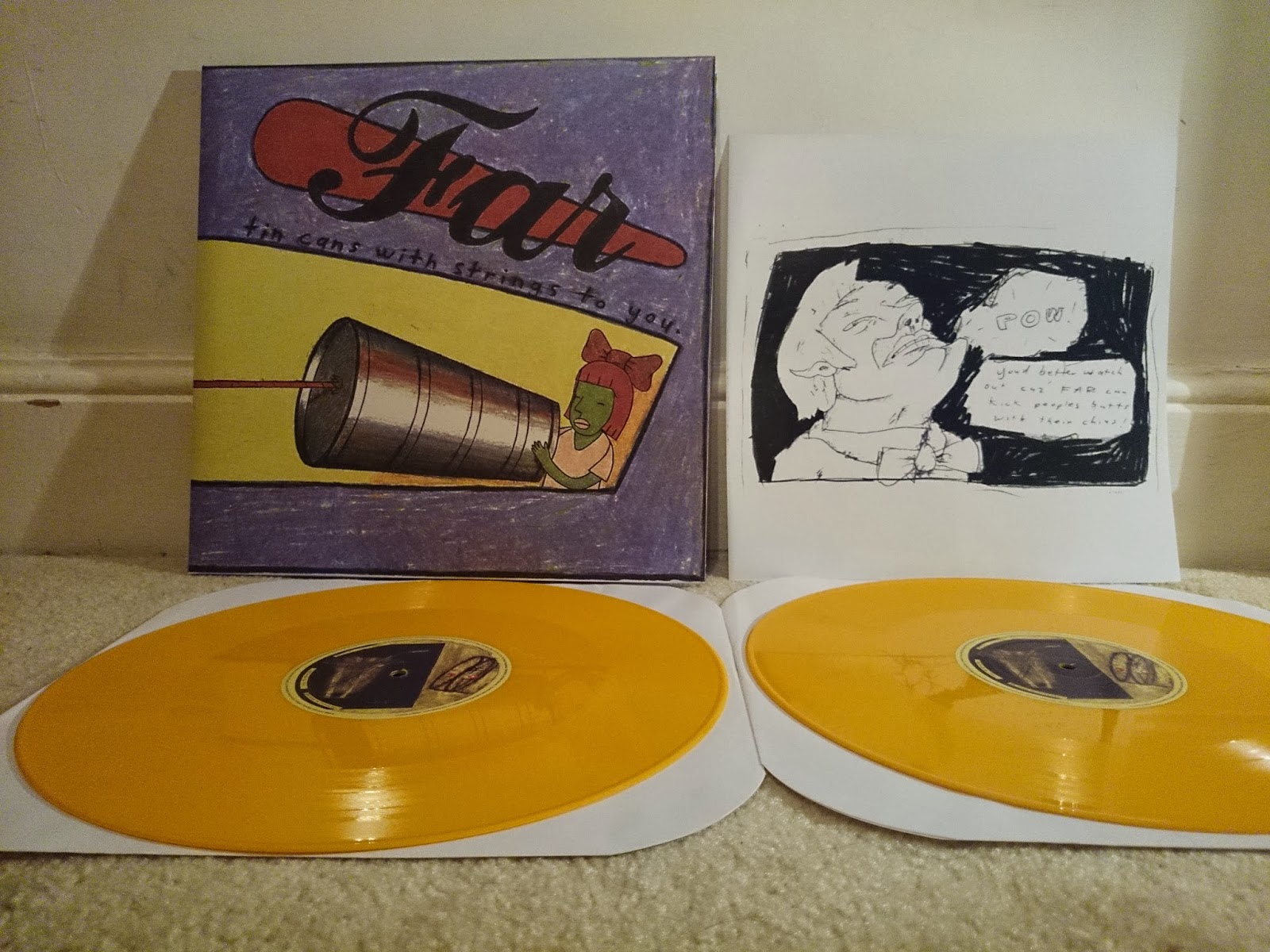 These LPs Far Tin Cans With Strings to You