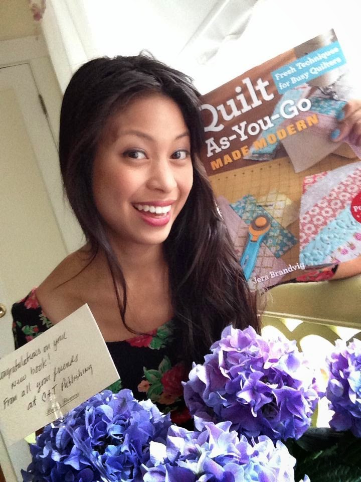 Quilt as you Go Made Modern, sneak peak! Quilting In The Rain