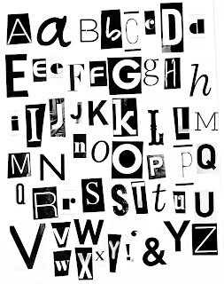 mamavonteacher printable magazine letters magazine letter