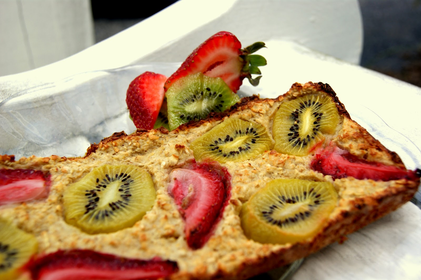 The Everything Oat Strawberry Kiwi Oatmeal Bread
