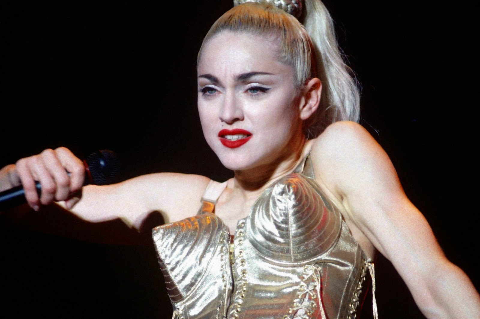 Madonna's Blonde Curls from the Blond Ambition Tour - wide 3