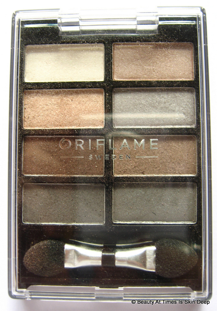 Oriflame Pure Colour Eyeshadow Palette Nudes & Grey took me by surprise