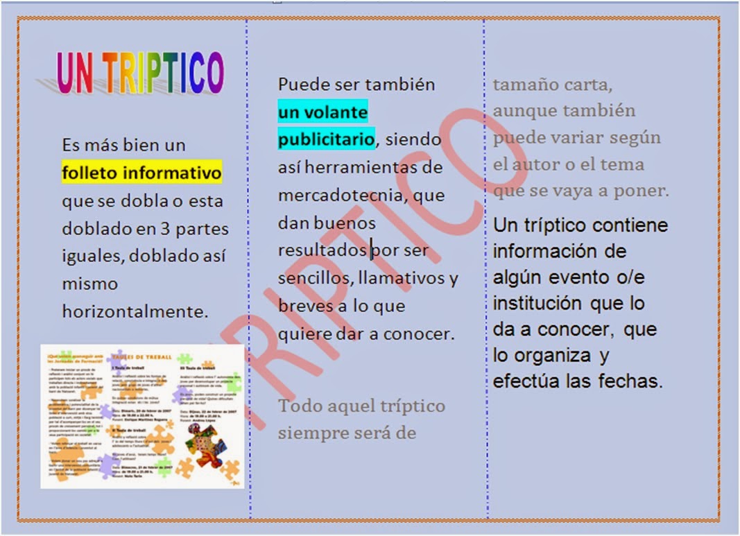 que es un triptico