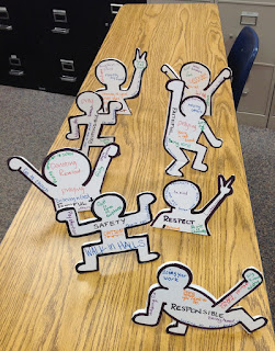 PBIS Keith Haring Inspired Poster Display