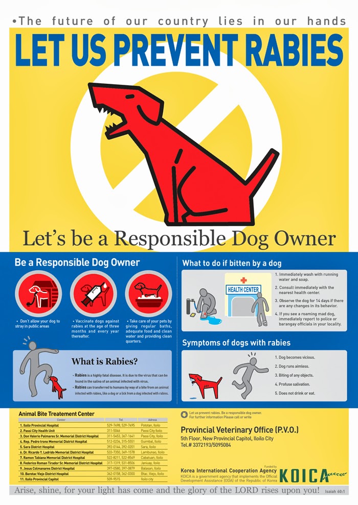 kwang DSJ Rabies Poster Design / Philippines